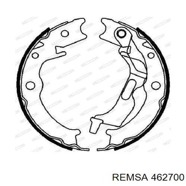 Sapatas do freio de estacionamento Remsa 462700 preço, a partir de 51,50 USD