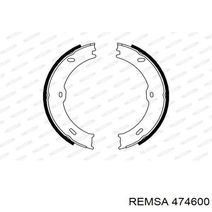 Compre 474600 Remsa Sapatas do freio de estacionamento