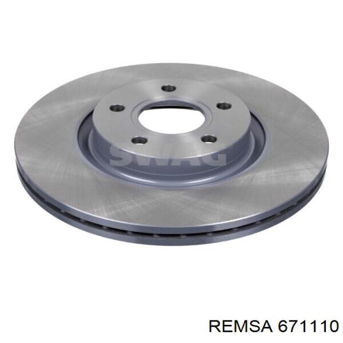 Compre 671110 Remsa Disco do freio dianteiro