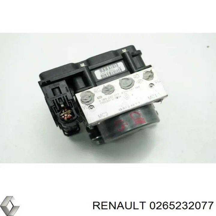 Unidade hidráulico de controlo ABS Renault (RVI) 0265232077 preço, a partir de 59,69 USD