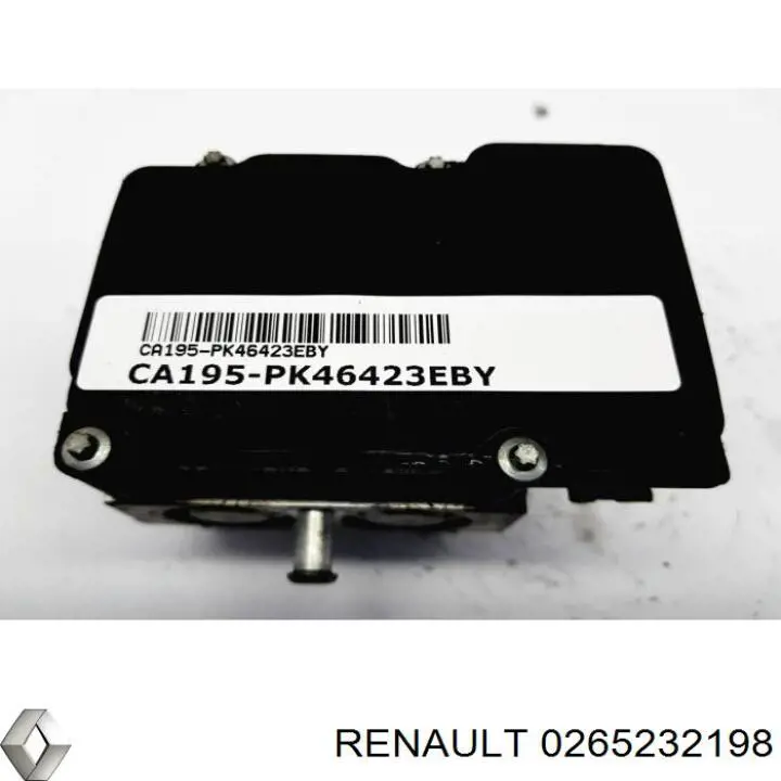 Unidade hidráulico de controlo ABS Renault (RVI) 0265232198