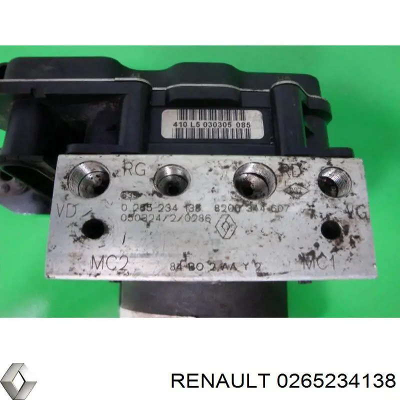 Compre 8200355248 Renault (RVI) Unidade hidráulico de controlo ABS