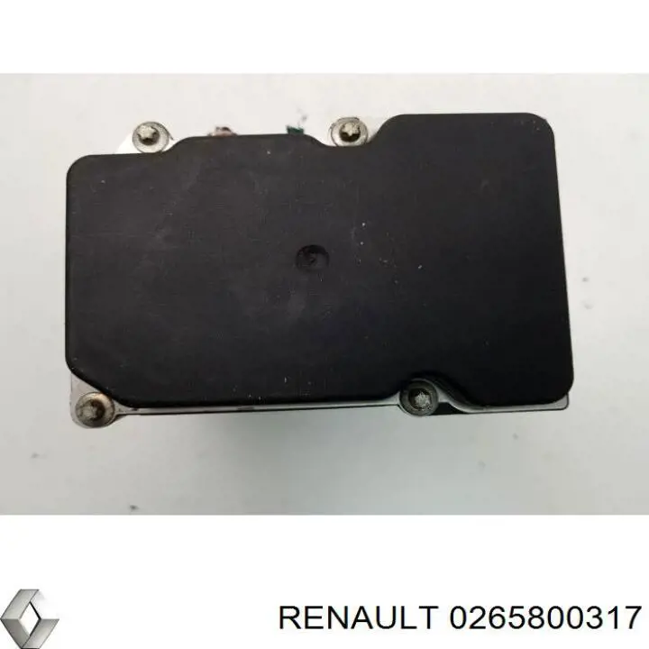 Unidade hidráulico de controlo ABS Renault (RVI) 0265800317 preço, a partir de 28,94 USD