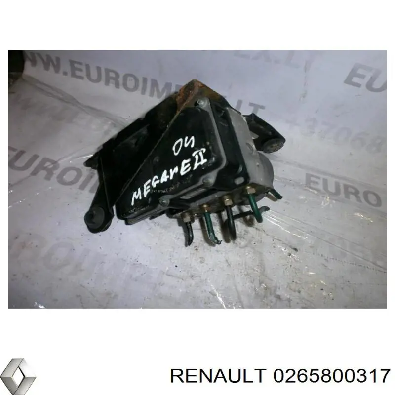 Compre 0265800317 Renault (RVI) Unidade hidráulico de controlo ABS