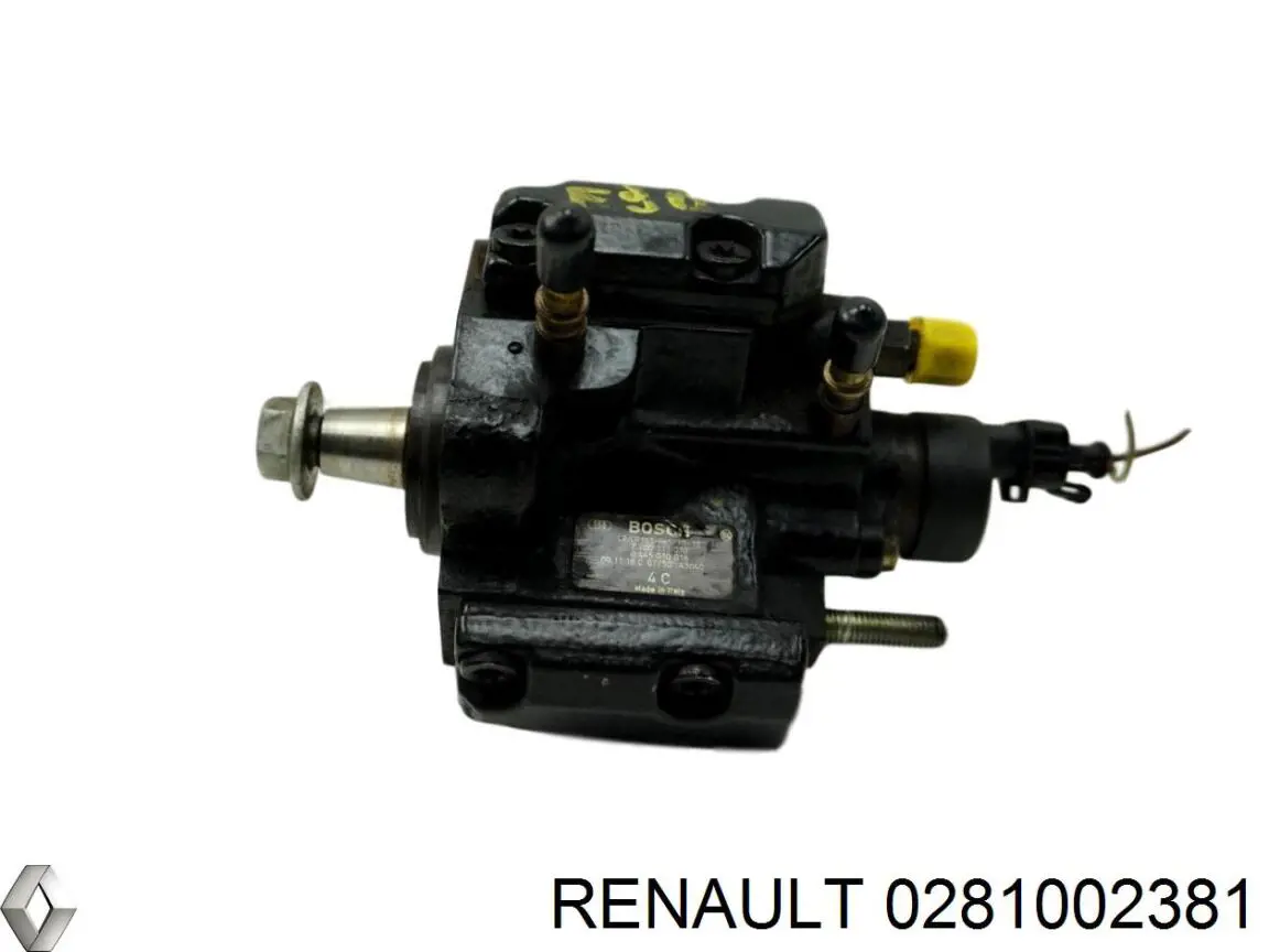 0281002381 Renault (RVI) Válvula de regulação de pressão (válvula de redução da Bomba de Combustível de Pressão Alta) Common-Rail-System
