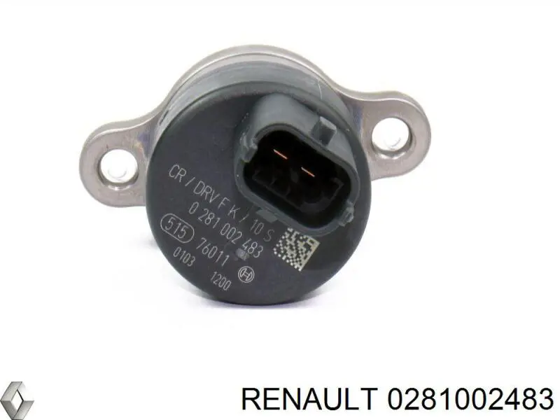 Válvula de regulação de pressão (válvula de redução da Bomba de Combustível de Pressão Alta) Common-Rail-System 0281002381 Bosch