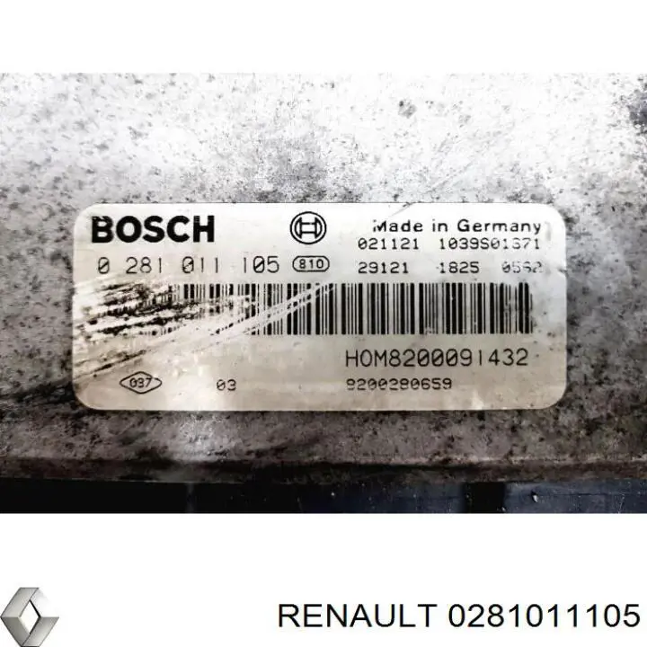 Módulo de direção (Centralina eletrônica) de motor Renault (RVI) 0281011105 preço, a partir de 76,62 USD