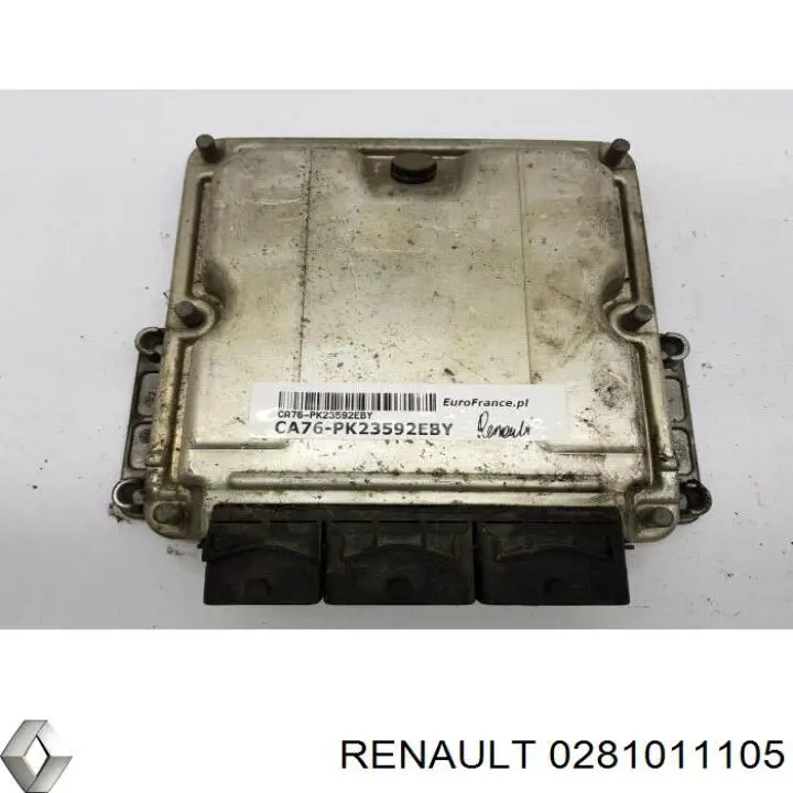 Módulo de direção (Centralina eletrônica) de motor 0281011105 Renault (RVI)