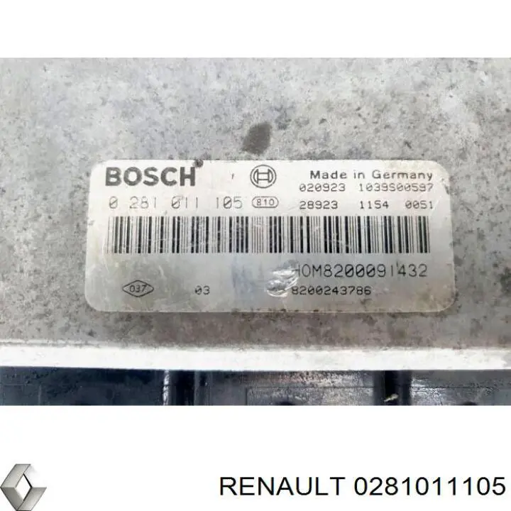 Compre 0281011105 Renault (RVI) Módulo de direção (Centralina eletrônica) de motor