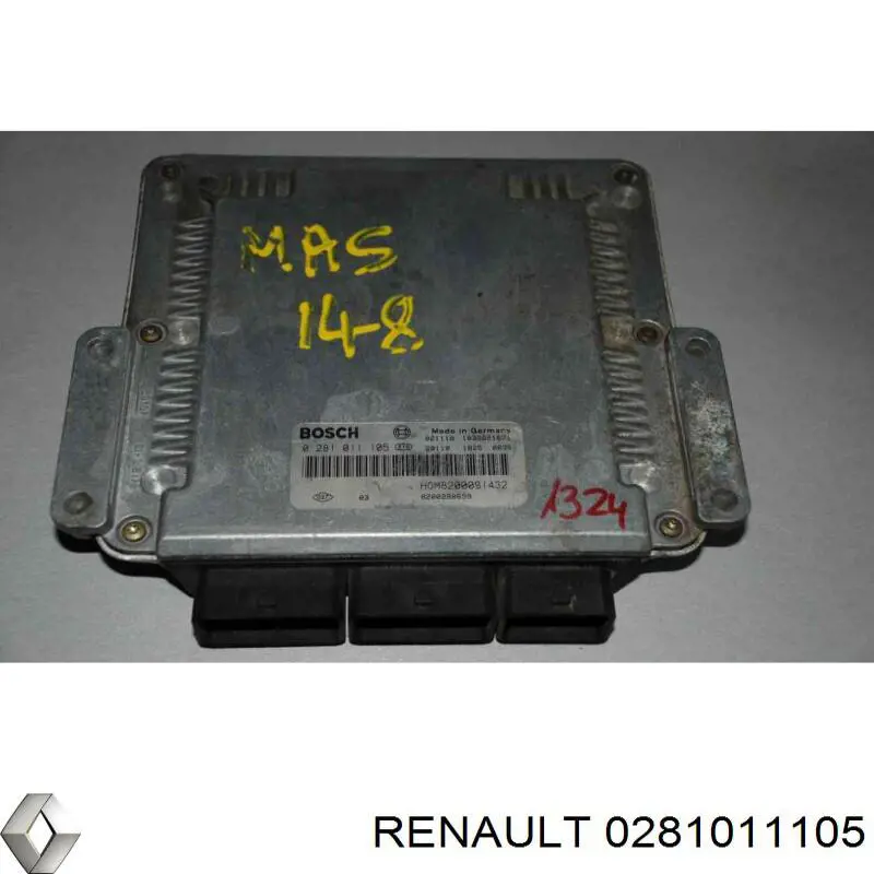 0281011105 Renault (RVI) Módulo de direção (Centralina eletrônica) de motor