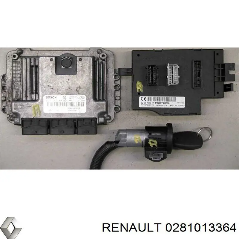 0281013364 Renault (RVI) Módulo de direção (Centralina eletrônica) de motor
