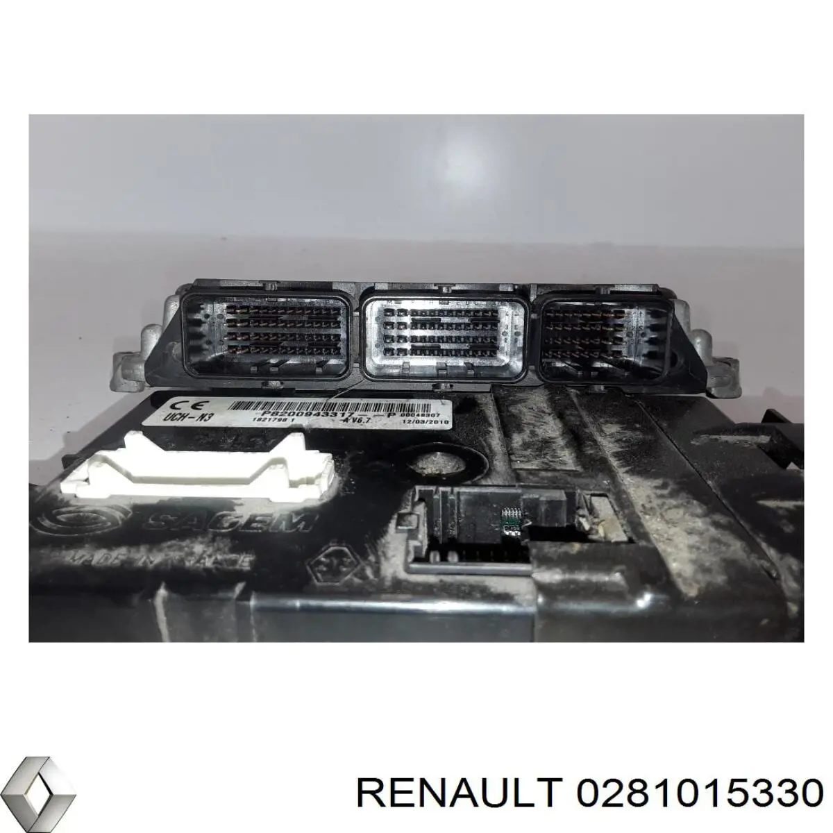 Módulo de direção (Centralina eletrônica) de motor 0281015330 Renault (RVI)