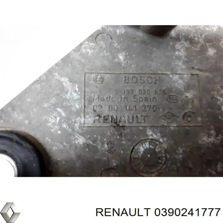 Motor de limpador pára-brisas do pára-brisas Renault (RVI) 0390241777 preço, a partir de 71,63 USD