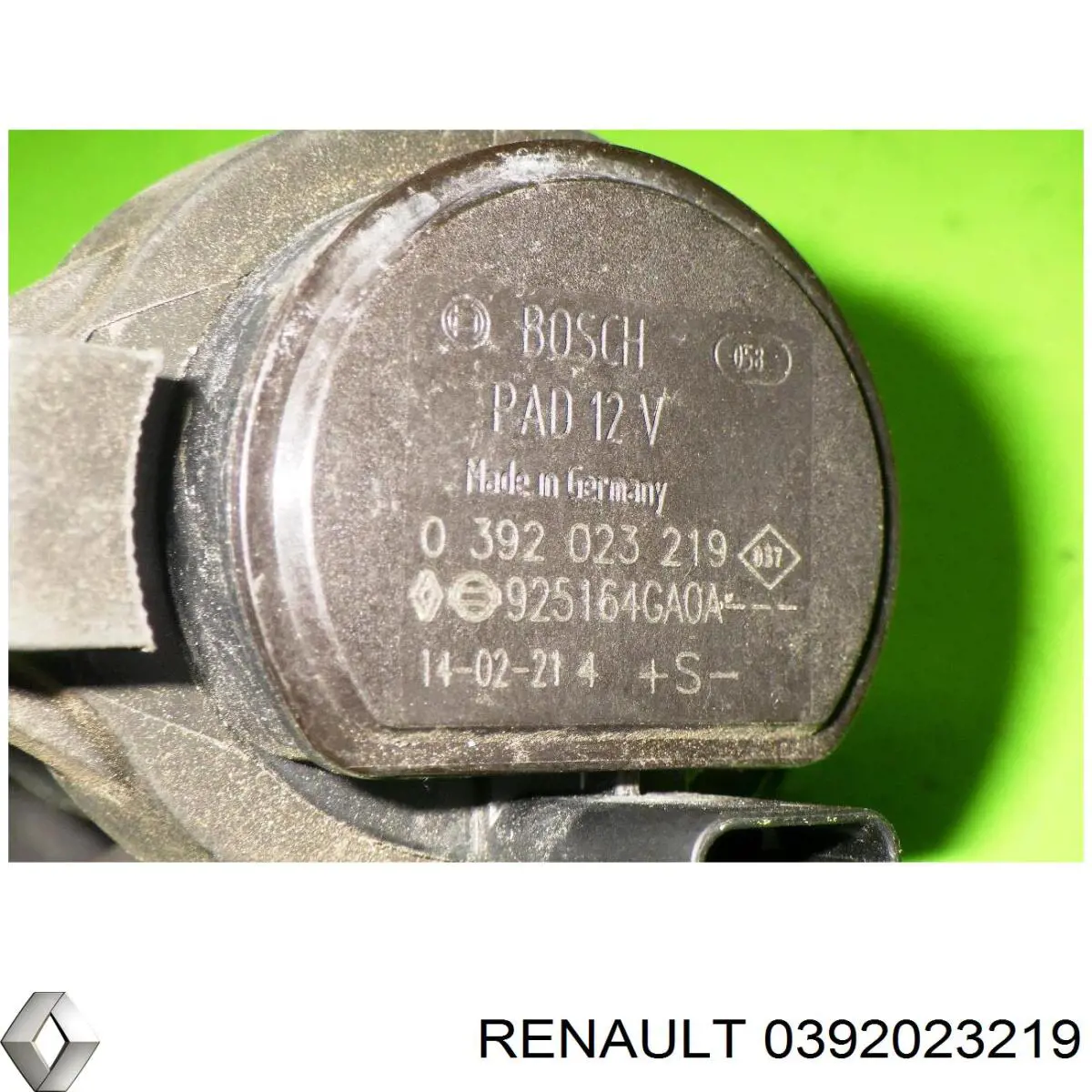 Bomba de água (bomba) de esfriamento, adicional elétrica Renault (RVI) 0392023219 preço, a partir de 54,27 USD