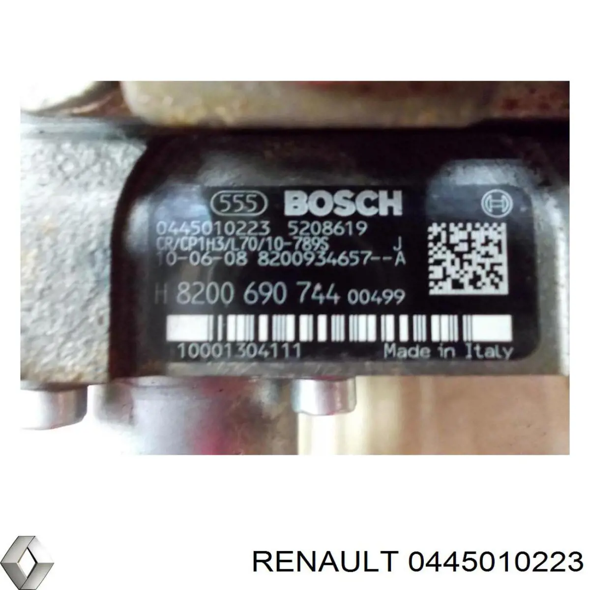 0445010223 Renault (RVI) Bomba de combustível de pressão alta