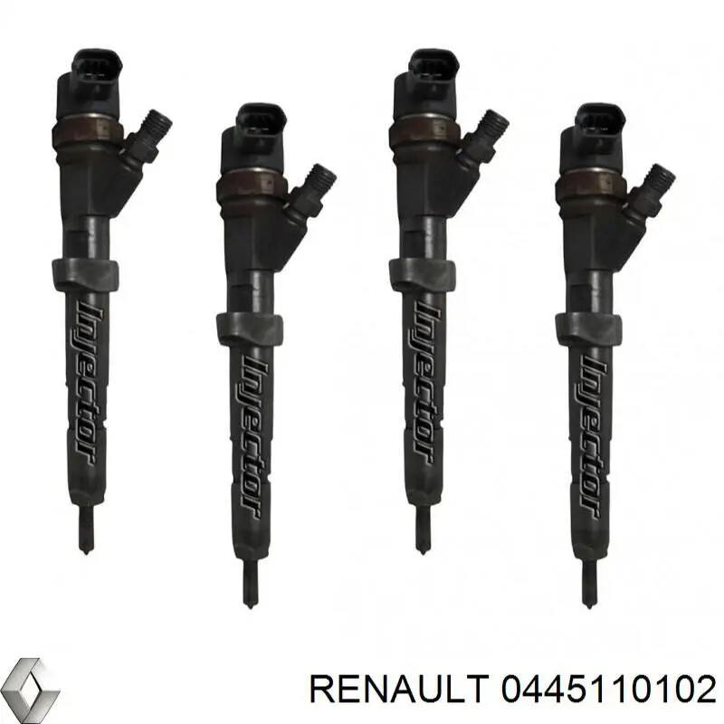 Injetor de injeção de combustível 0445110102 Nissan/Infiniti