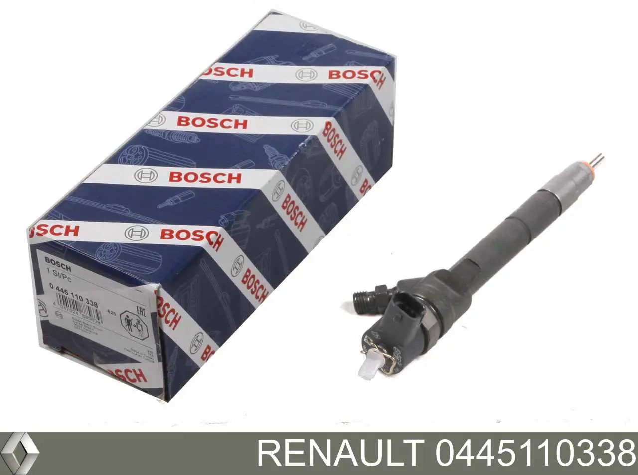 0445110338 Renault (RVI) Injetor de injeção de combustível