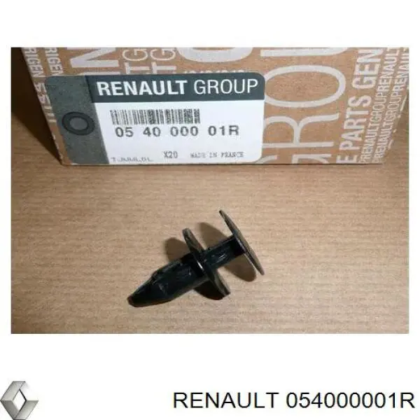 Cápsula (prendedor) de fixação de grelha do radiador de esfriamento Renault (RVI) 054000001R preço, a partir de 1,97 USD