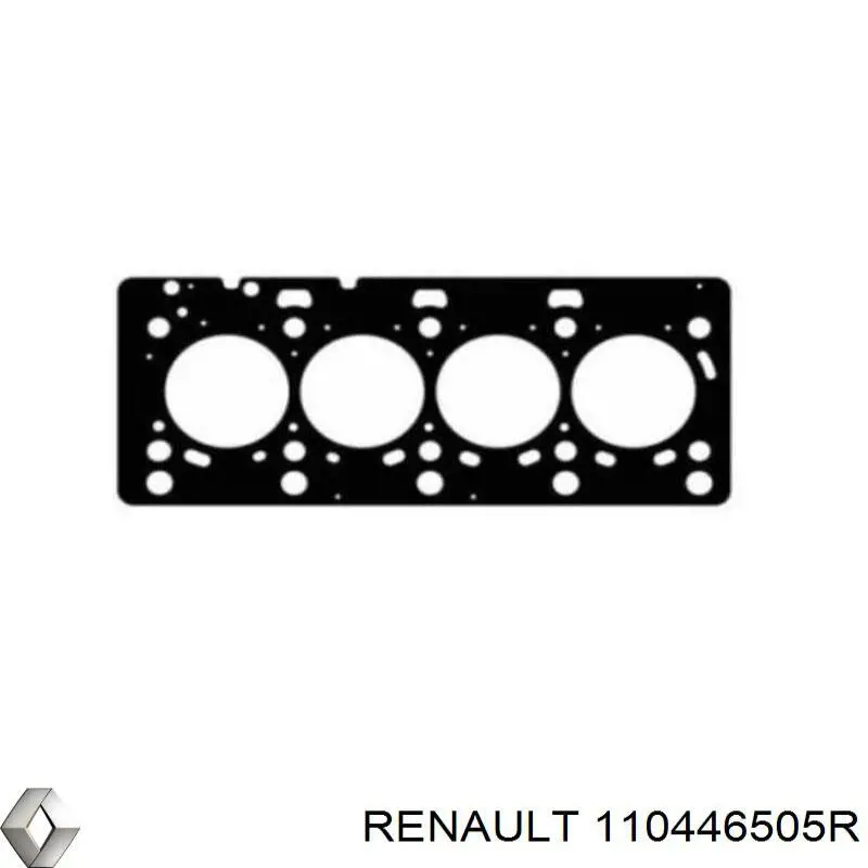 110446505R Renault (RVI) Vedante de cabeça de motor (CBC)