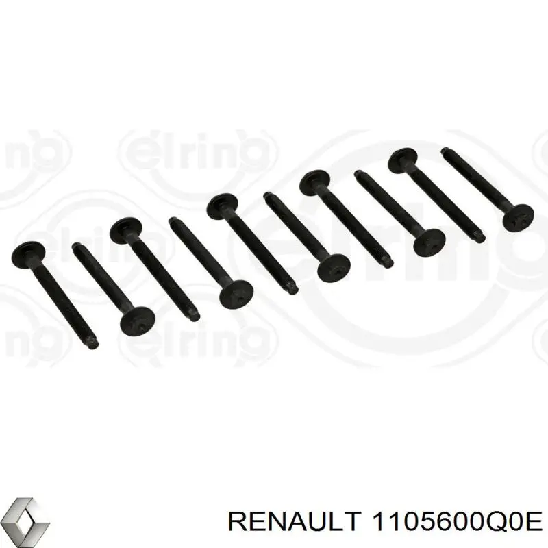 Parafuso de cabeça de motor (CBC) Nissan/Infiniti 1105600Q0E preço, a partir de 32,76 USD