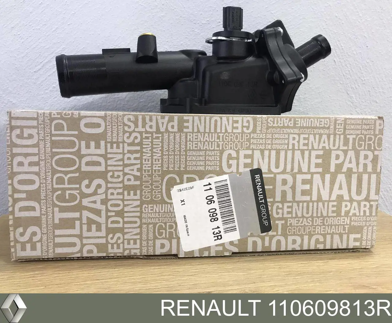 110609813R Renault (RVI) Caixa do termostato
