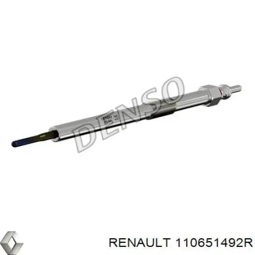 110651492R Renault (RVI) Vela de incandescência