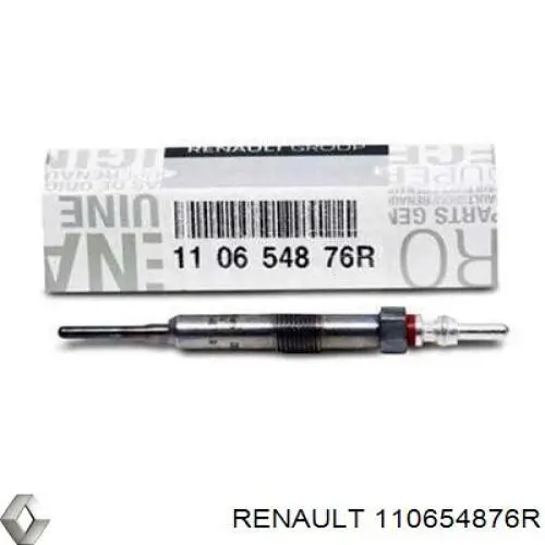 Compre 110654876R Renault (RVI) Vela de incandescência