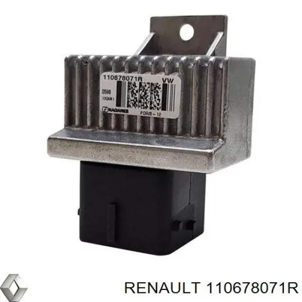 110678071R Renault (RVI) Relê das velas de incandescência
