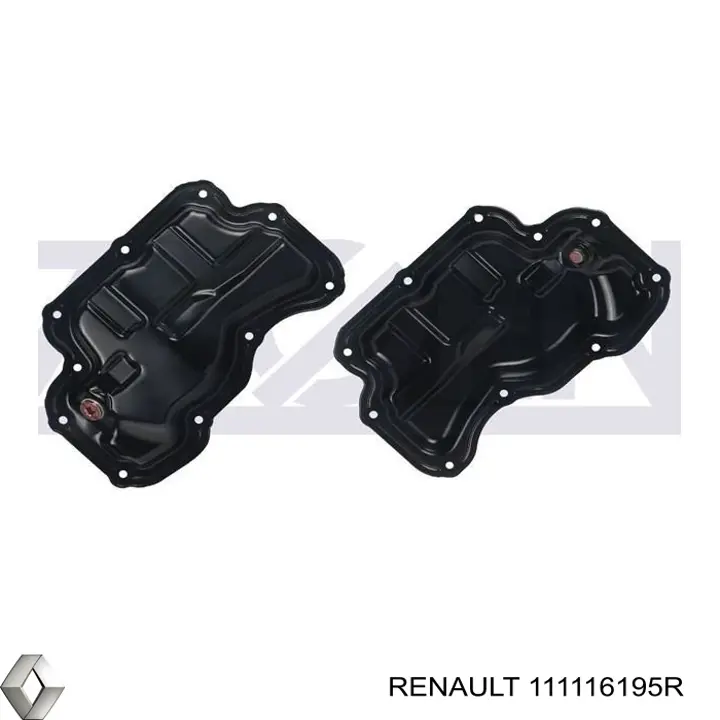 111116195R Renault (RVI) Panela de óleo de cárter do motor