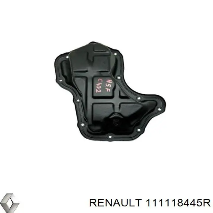 111118445R Renault (RVI) Panela de óleo de cárter do motor