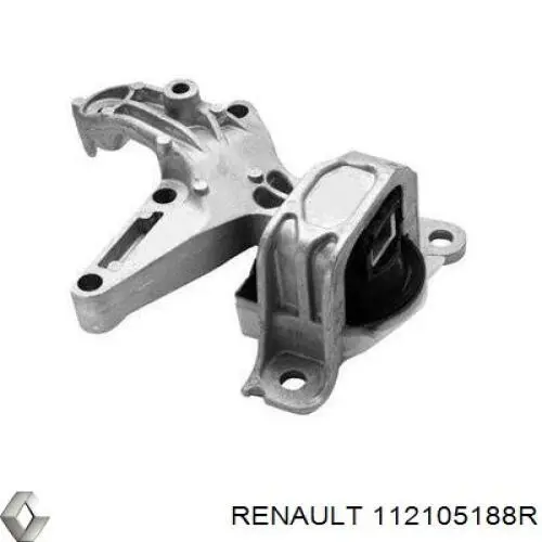 112105188R Renault (RVI) Coxim (suporte) direito dianteiro de motor