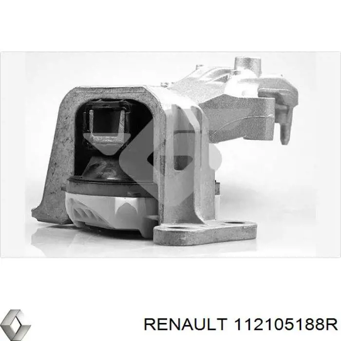 Coxim (suporte) direito dianteiro de motor Renault (RVI) 112105188R preço, a partir de 74,71 USD
