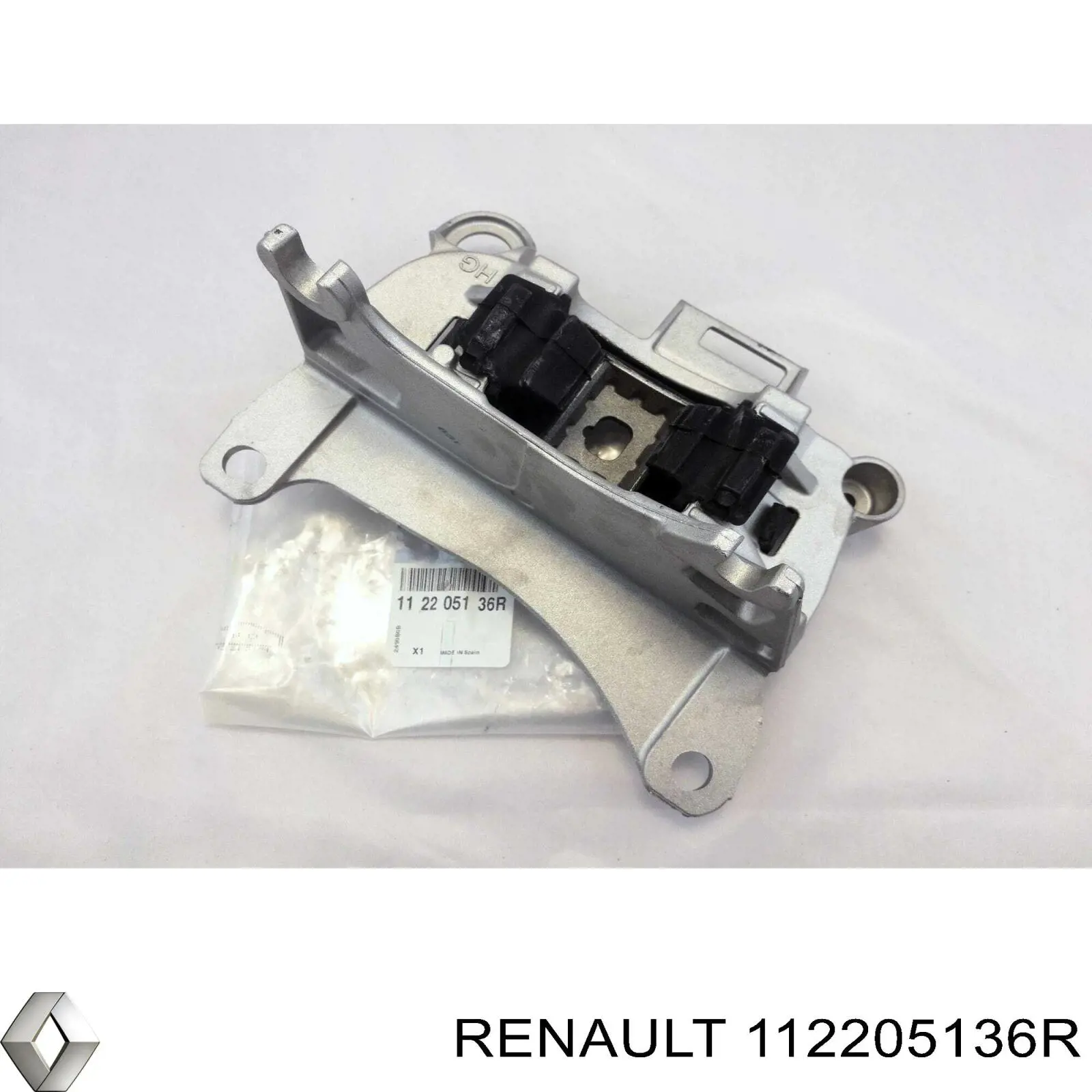 Compre 112205136R Renault (RVI) Coxim (suporte) esquerdo de motor