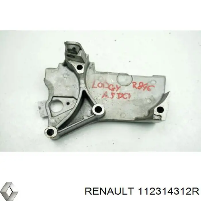 112314312R Renault (RVI) Consola de coxim (apoio) superior de motor