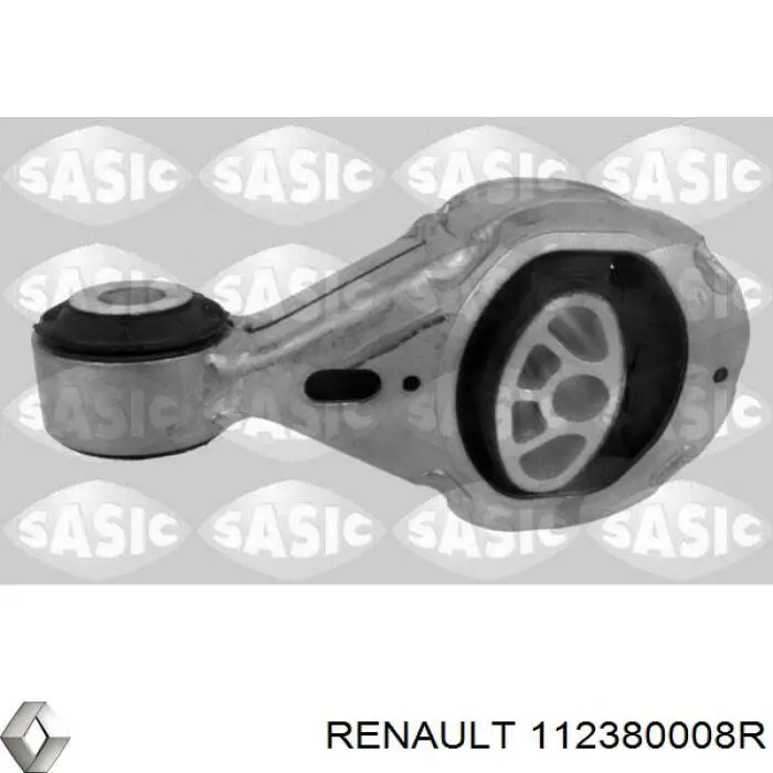 112380008R Renault (RVI) Coxim (suporte) traseiro de motor