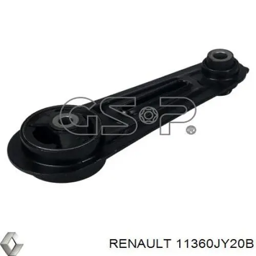 11360JY20B Renault (RVI) Coxim (suporte) esquerdo inferior de motor