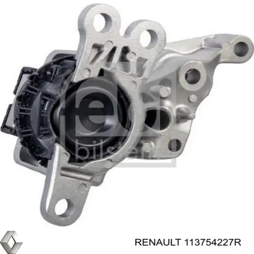113754227R Renault (RVI) Coxim (suporte) direito de motor
