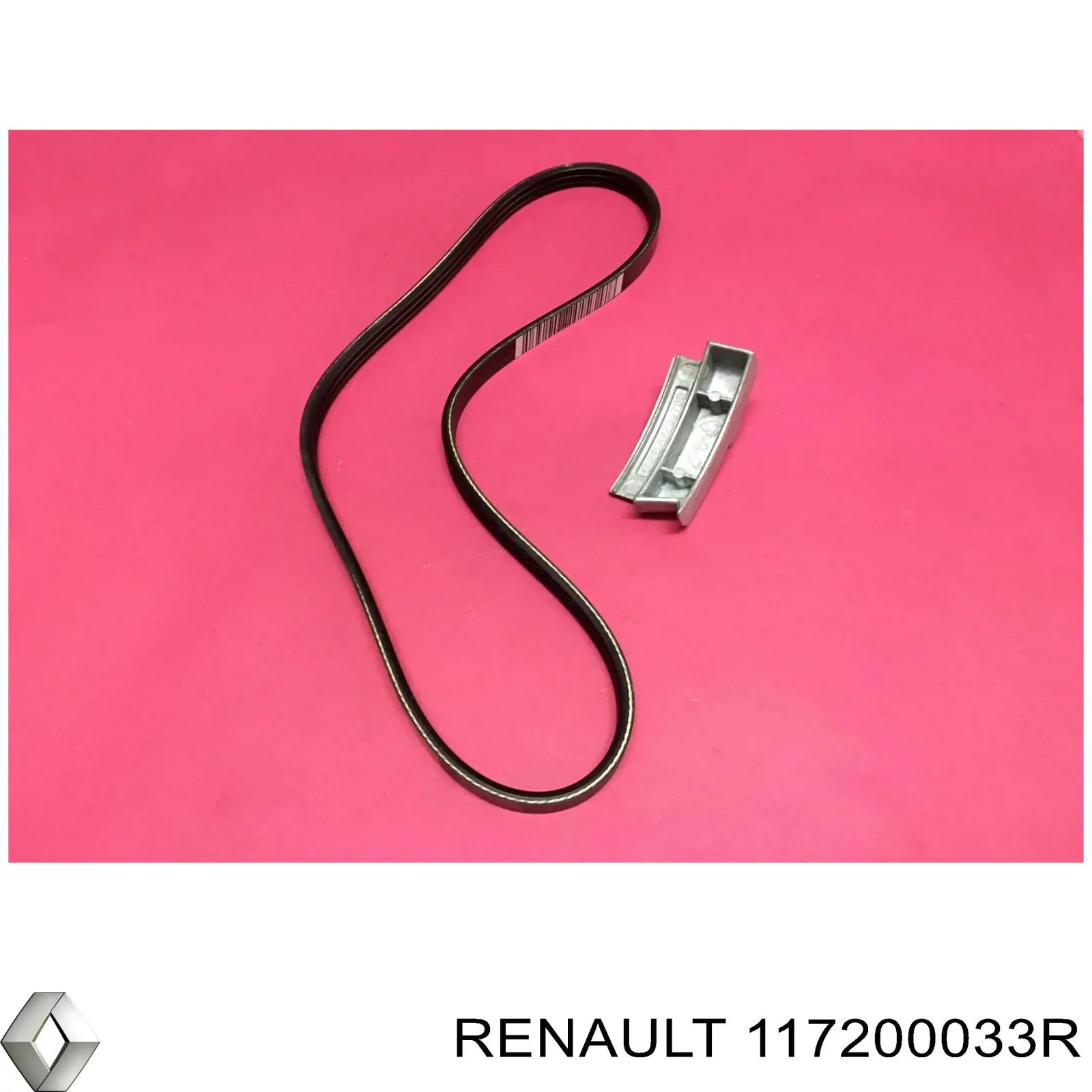 117200033R Renault (RVI) Correia dos conjuntos de transmissão