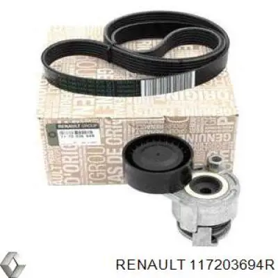 Compre 117203694R Renault (RVI) Correia dos conjuntos de transmissão, kit