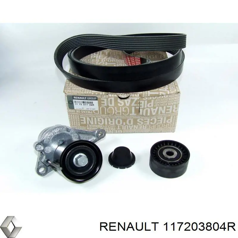 Compre 117203804R Renault (RVI) Correia dos conjuntos de transmissão, kit