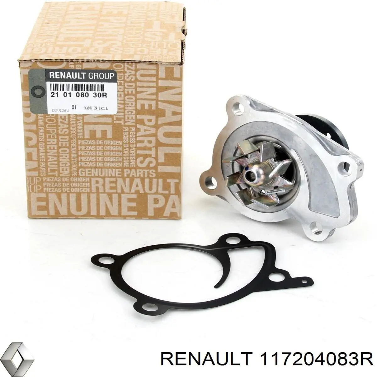 117204083R Renault (RVI) Correia dos conjuntos de transmissão, kit
