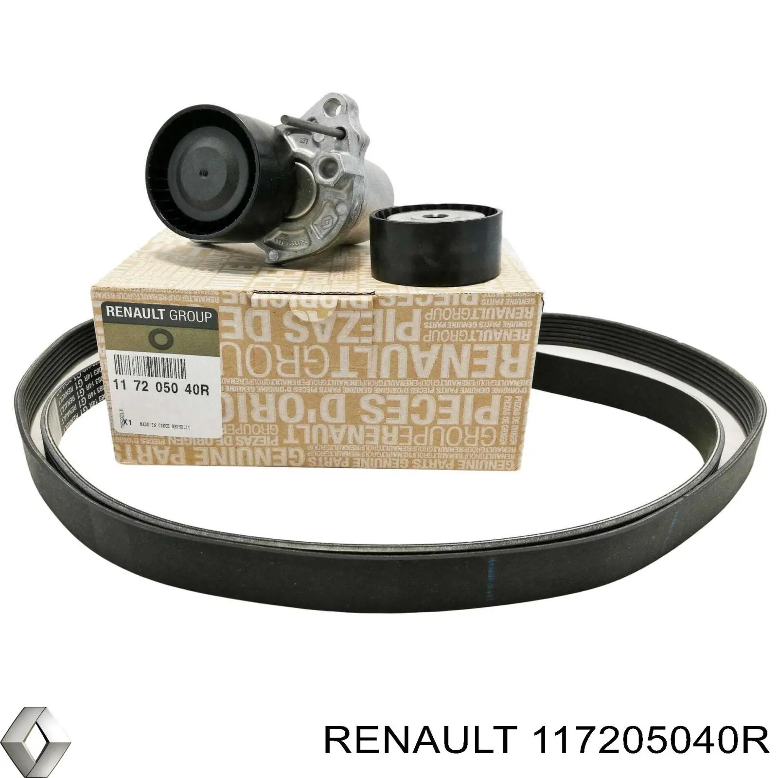 Compre 117205040R Renault (RVI) Correia dos conjuntos de transmissão, kit