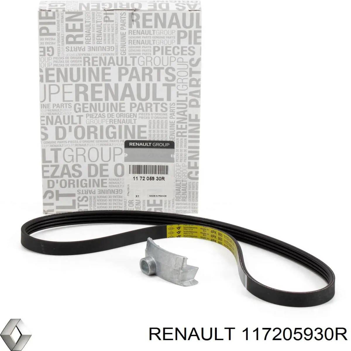 117205930R Renault (RVI) Correia dos conjuntos de transmissão