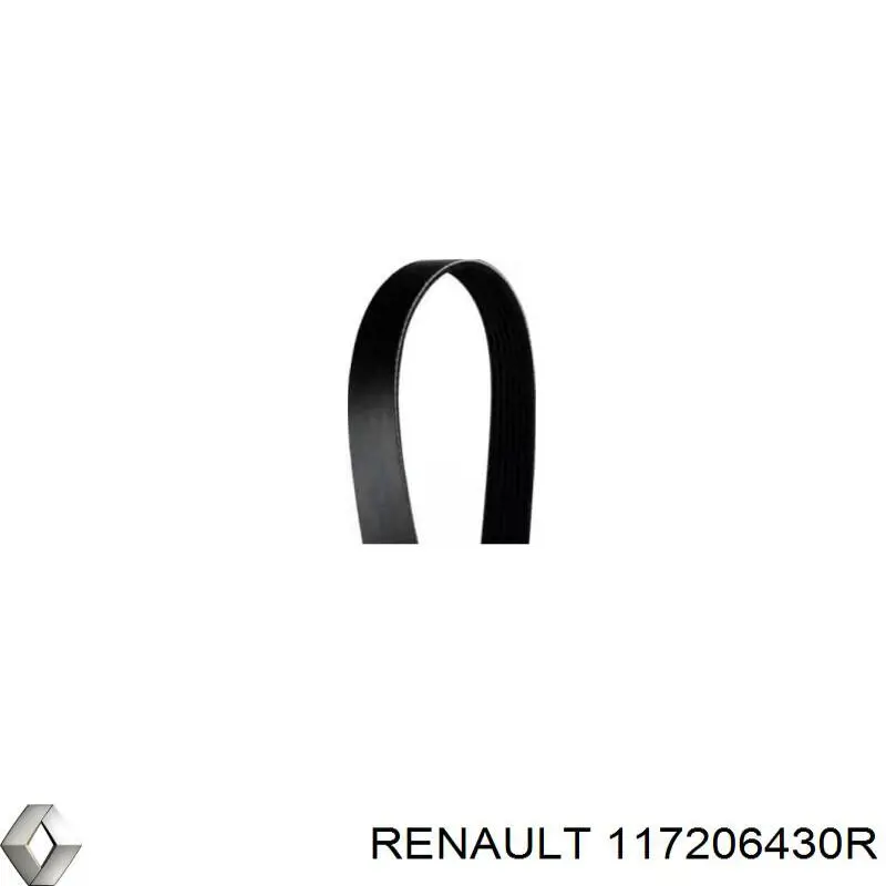 117206430R Renault (RVI) Correia dos conjuntos de transmissão