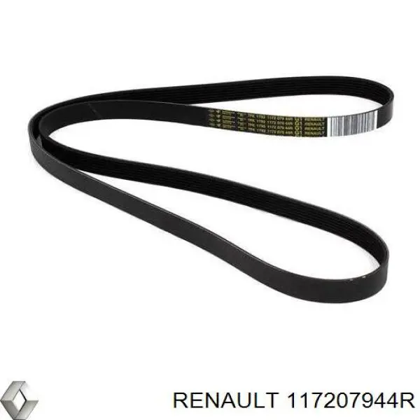 117207944R Renault (RVI) Correia dos conjuntos de transmissão