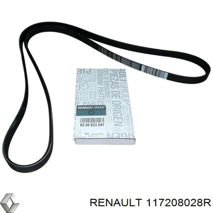 Compre 117208028R Renault (RVI) Correia dos conjuntos de transmissão, kit