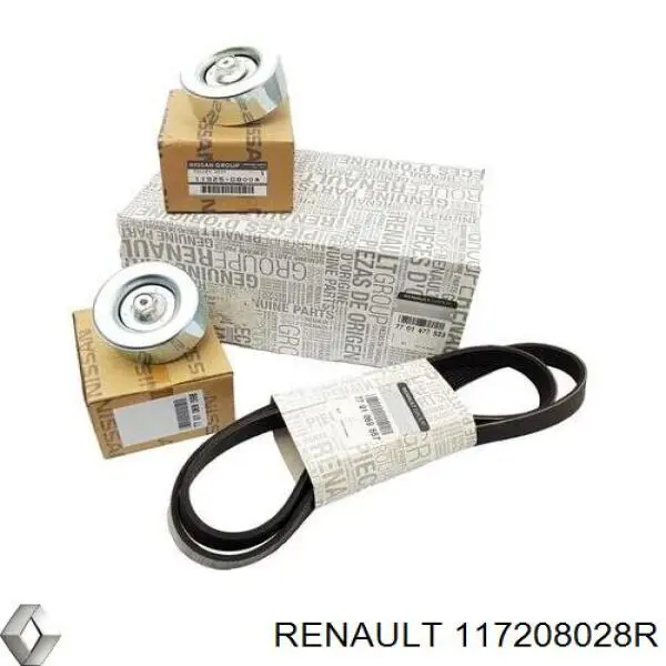 Compre 117208028R Renault (RVI) Correia dos conjuntos de transmissão, kit