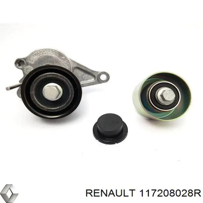 Correia dos conjuntos de transmissão, kit 117208028R Renault (RVI)