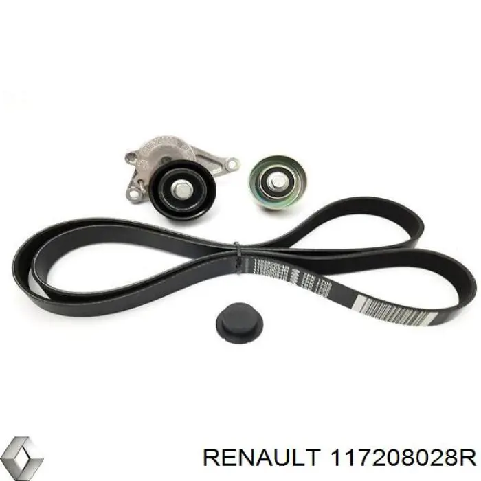 Correia dos conjuntos de transmissão, kit Renault (RVI) 117208028R preço, a partir de 286,57 USD