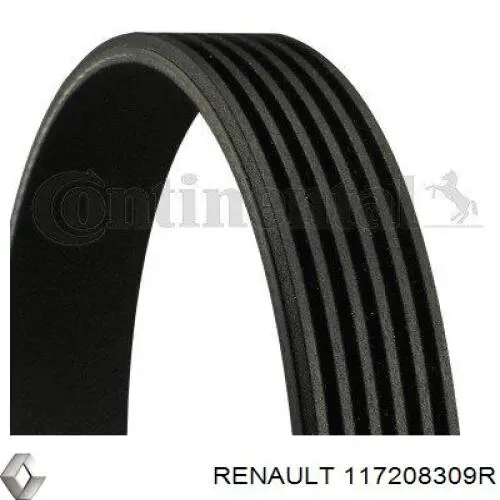 117208309R Renault (RVI) Correia dos conjuntos de transmissão